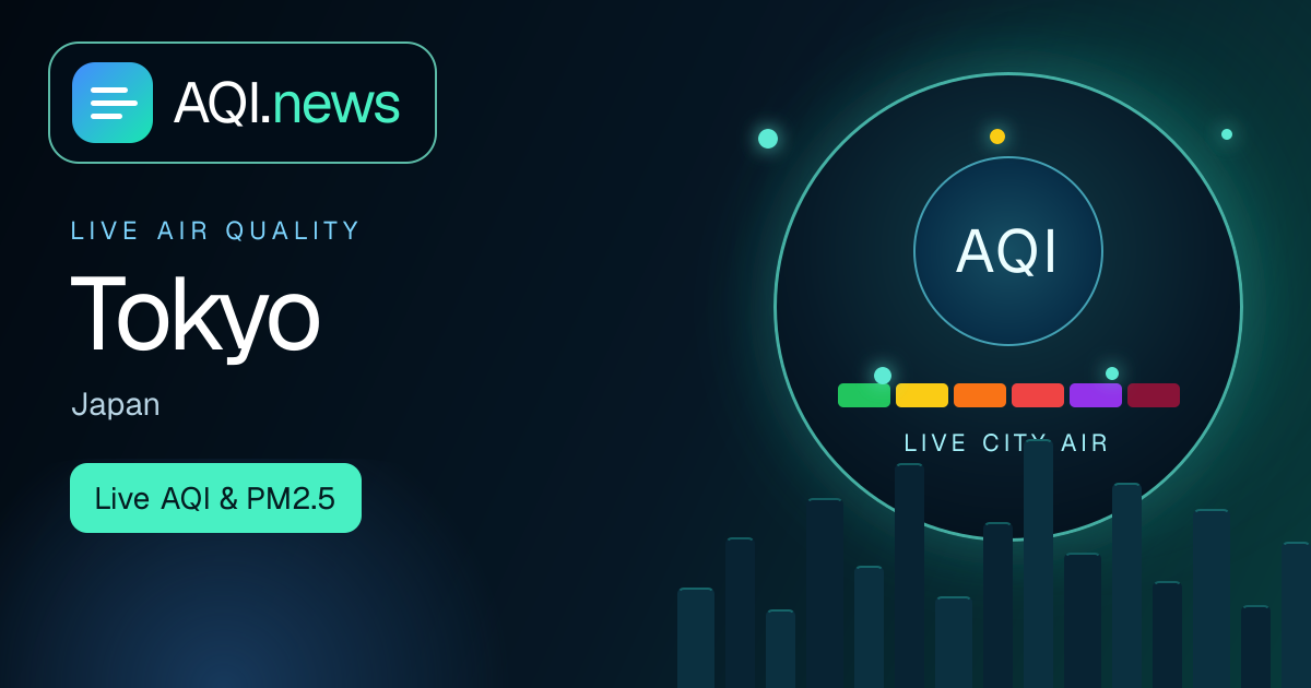 Tokyo AQI Today: Live Air Quality & PM2.5 | AQI.news